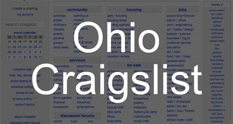 craigslist in sandusky ohio|craigslist tusc county ohio.